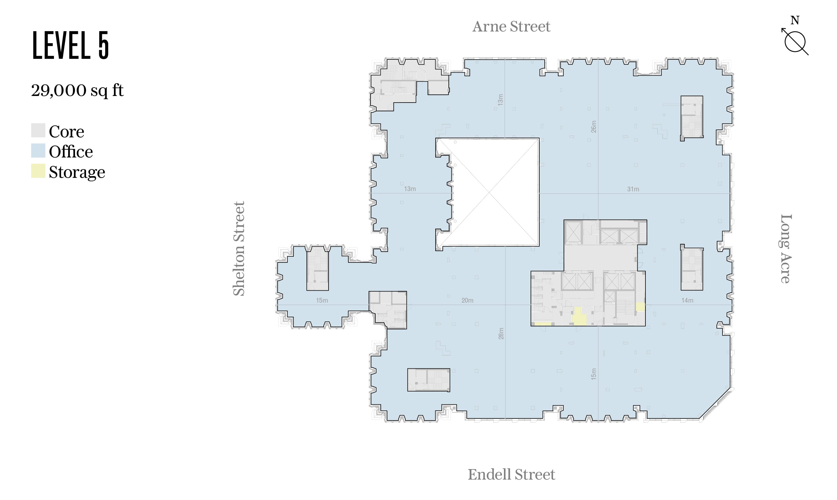 Level 5 floor plan